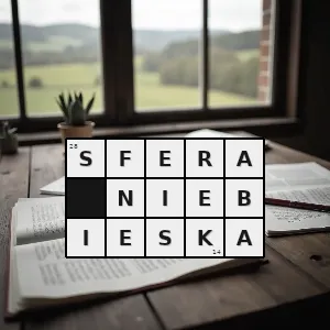 Rozwiązanie krzyżówki: abstrakcyjna sfera o nieokreślonym promieniu otaczająca obserwatora znajdującego się na ziemi utożsamiana z widzianym przez niego niebem - sfera niebieska | hasła, synonimy i podpowiedzi Hasło krzyżówkowe abstrakcyjna sfera o nieokreślonym promieniu otaczająca obserwatora znajdującego się na ziemi utożsamiana z widzianym przez niego niebem - sfera niebieska – rozwiązanie, synonimy, podpowiedzi i definicje krzyżówkowe